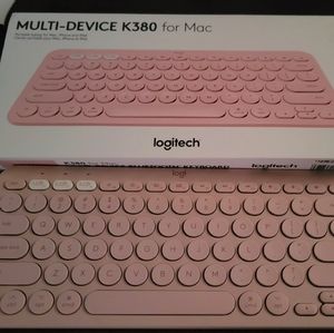Logitech Rose K380 Keyboard & M350 Pebble Mouse Bundle